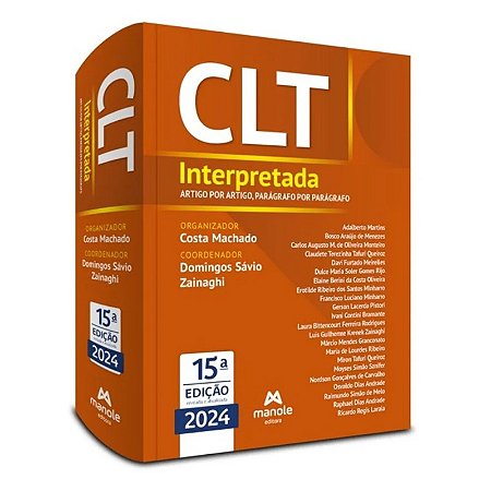 Clt Interpretada: Artigo por Artigo, Paragrafo por Paragrafo