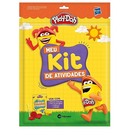 Meu Kit de Atividades Play-doh - Laranja