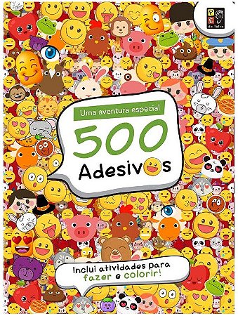 500 Adesivos - Uma Aventura Especial