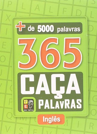 365 - Caça Palavras - Inglês