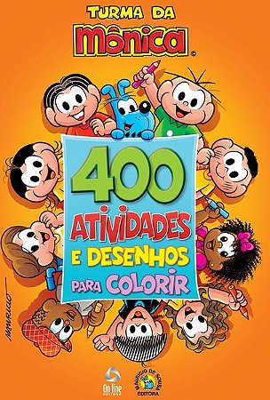Turma da Monica - Livro 400 Atividades e Desenhos