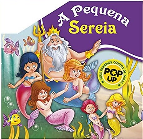Livro Pop-up - a Pequena Sereia