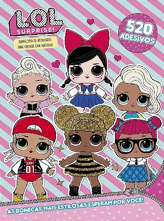 Lol Surprise Superlivro de Atividades para Colorir