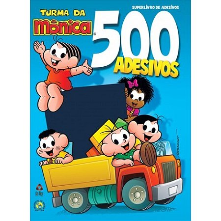 Turma da Monica Superlivro de Adesivos