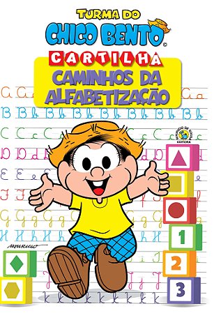 Turma do Chico Bento Cartilha Caminhos da Alfabetizacao