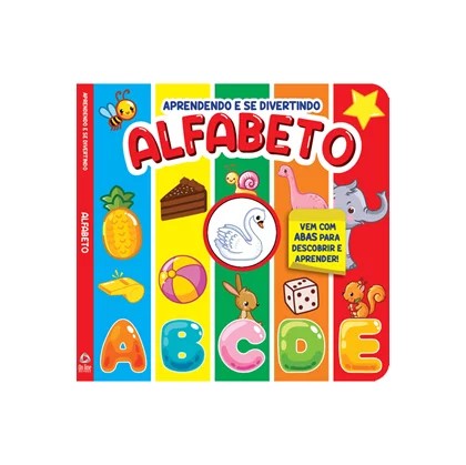 Livro Aprendendo e se Divertindo - Alfabeto