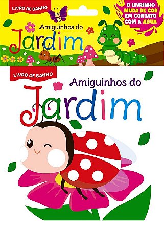Amiguinhos do Jardim Livro de Banho