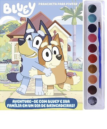Bluey: Aquarela - Aventure-se com Bluey e Sua Familia em Um Dia de Brincade