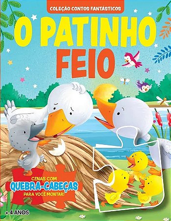 Colecao Contos Fantasticos - o Patinho Feio Livro Quebra-cabeca
