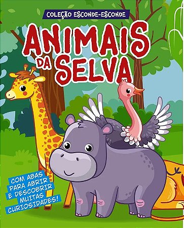 Colecao Esconde-esconde - Animais da Selva