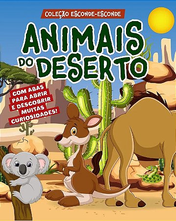 Colecao Esconde-esconde - Animais do Deserto