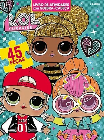 L.o.l Surprise! Livro de Atividades com Quebra-cabeca