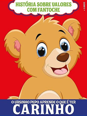 Historia sobre Valores com Fantoche - Urso