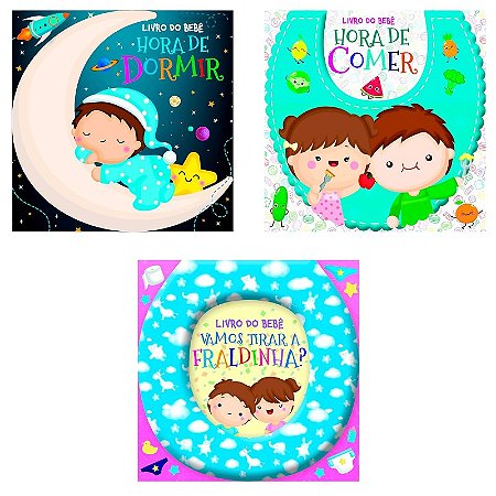 Colecao Livro do Bebe - Kit com 3 Livros