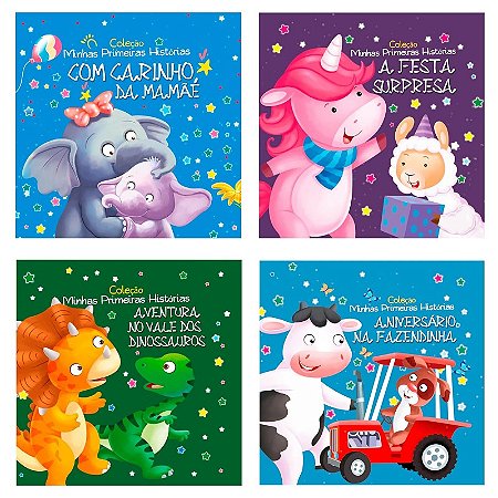 Colecao Minhas Primeiras Historias - Kit com 4 Livrinhos