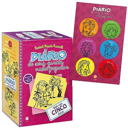 Box Diario Uma Garota Nada Popular (ed.bolso1 a 5)