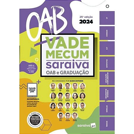 Vade Mecum Saraiva Oab e Graduacao