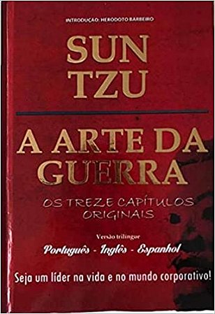 A Arte da Guerra  Portugues  Ingles  Espanhol (capa Dura)