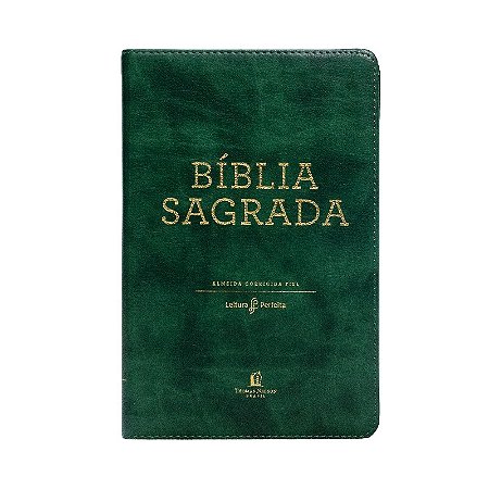 Biblia Sagrada Courosoft Verde, Leitura Perfeita: Almeida Corrigida Fiel