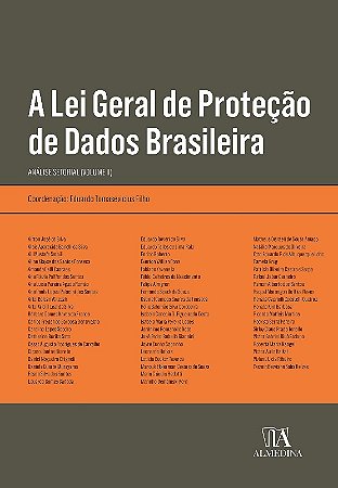 Lei Geral de Protecao de Dados Brasileira, A: Vol. Ii