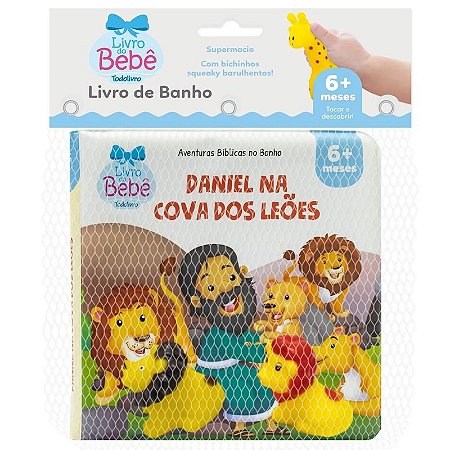 Aventuras Biblicas no Banho: Daniel na Cova dos Leoes