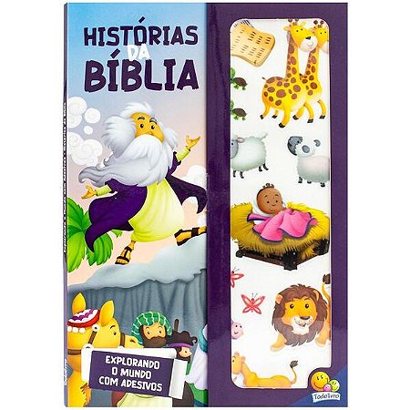 Explorando o Mundo com Adesivos: Historias da Biblia