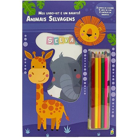 Meu Livro e Um Barato! Animais Selvagens