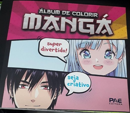 Album de Colorir Manga