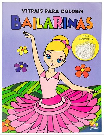 Vitrais para Colorir: Bailarinas