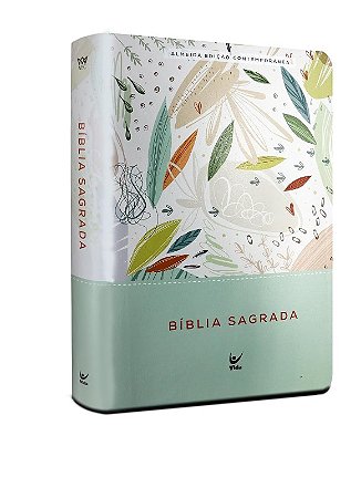 Biblia Aec Letra Gigante Pu Verde Estampada