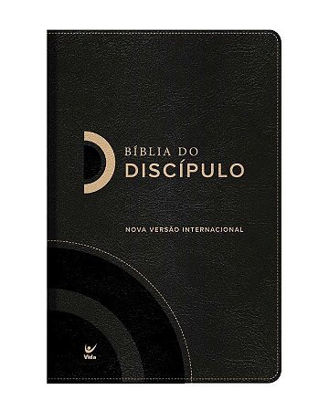 Biblia do Discipulo -luxo Preta