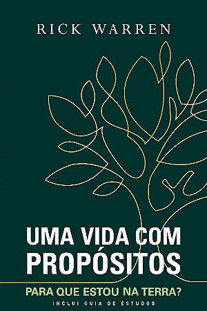 Vida com Propositos, Uma: para Que Estou na Terra  Edicao com Guia de