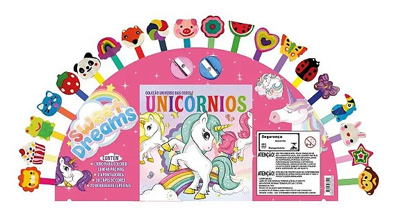Colecao Universo das Cores - Unicornios