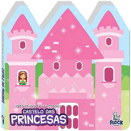 Recortados para Colorir: Castelo das Princesas