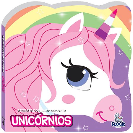 Recortados para Colorir: Unicórnios
