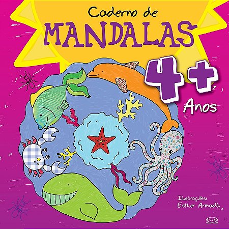 Caderno de Mandalas 4+ Anos