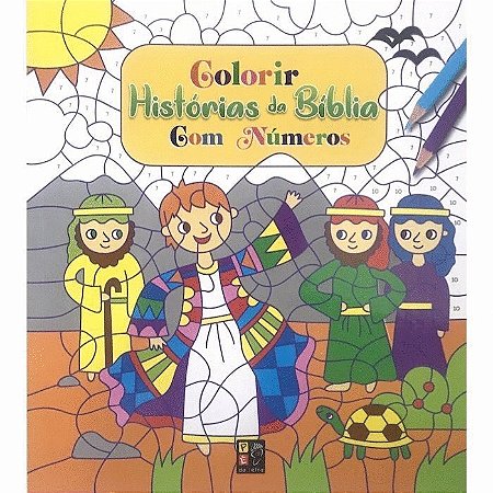 Colorir com Numeros - Historias da Biblia