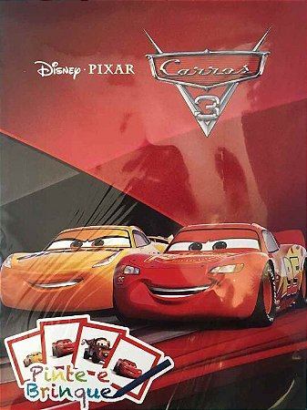 Disney - Pinte e Brinque - Carros 3