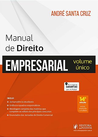 Manual de Direito Empresarial - Volume Unico