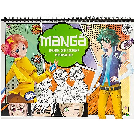 Manga - Imagine e Crie: Verde