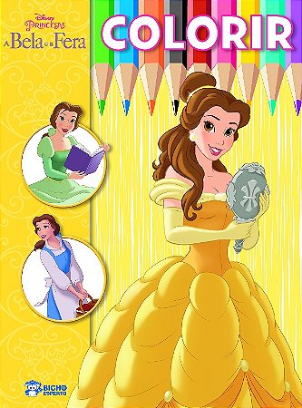 Bela e a Fera, a - Colecao Disney Colorir Grande