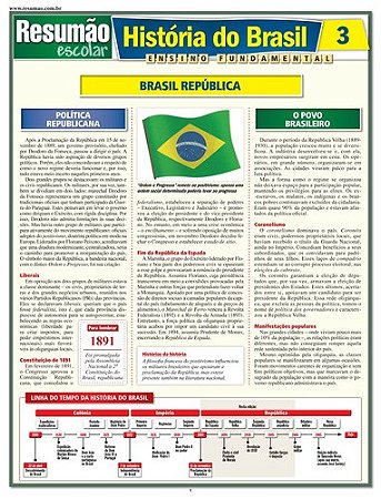 Historia do Brasil - Vol.3 - Republica 1