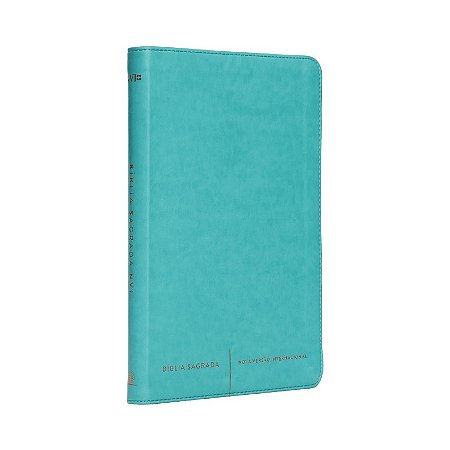 Biblia Sagrada Luxo Slim: Courosoft Verde Agua: Nova Versao Internacional
