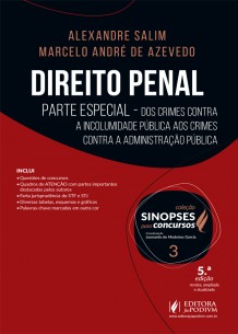 Direito Penal - Parte Especial - Vol.3 - Col.sinopses para Concursos