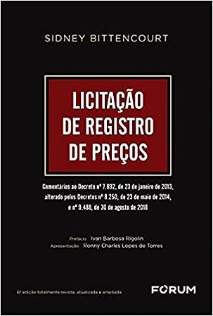 Licitacao de Registro de Precos - 06ed/21