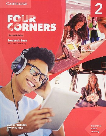 Four Corners Students Book With Online Self-study 2