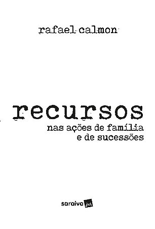 Recursos Nas Acoes de Familia e de Sucessoes