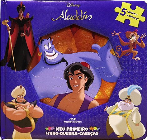 Aladdin Meu Primeiro Livro Quebra-cabecas