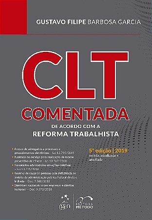 Clt Comentada - de Acordo com a Reforma Trabalhista