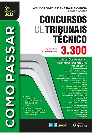 Como Passar em Conc.tribunais Tecnico
